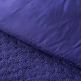 3 Pieces Quilted Creased Square Comforter Set with 2 Pillow Shams