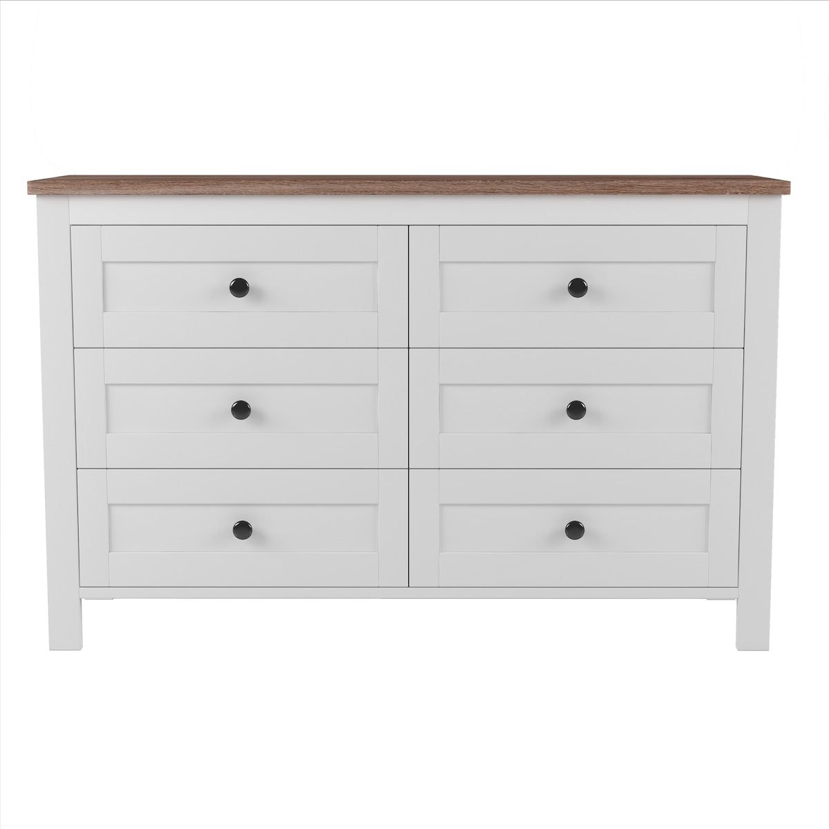 3 Pieces Wooden Bedroom Set /Full Bed and Nightstand and Dresser