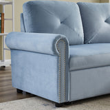 Nestfair 3-Seater L-Shape Sofa Corner Couch with Storage Chaise