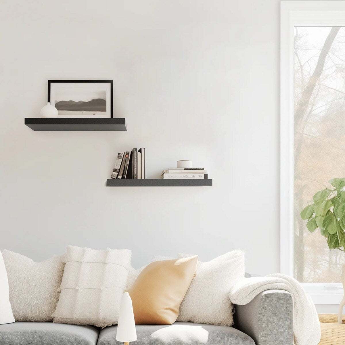 3 Sets 15 x 7" Wall Mounted Floating Shelves