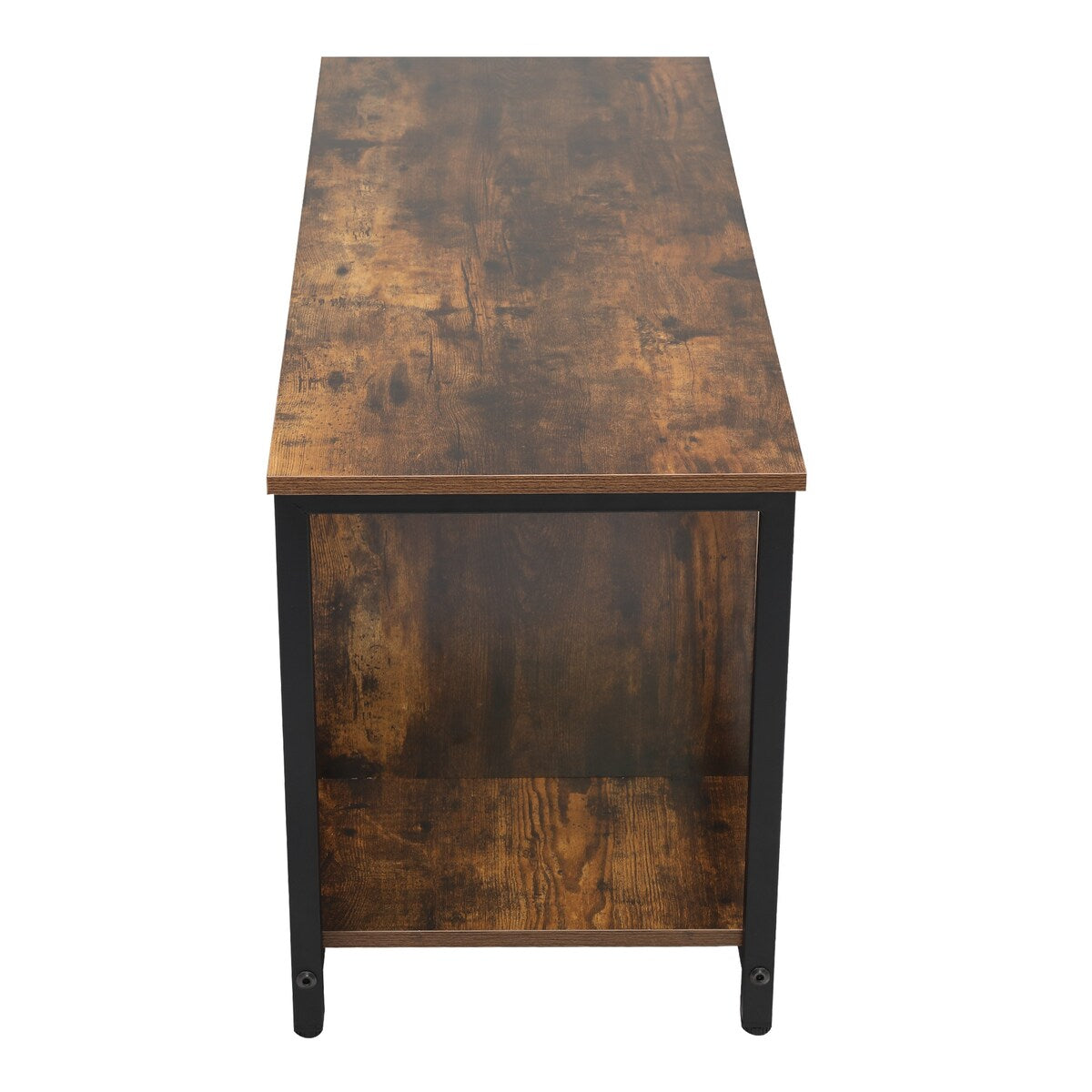 3 Tier Entertainment Center Modern TV Stand Media Console Table - 43.3"
