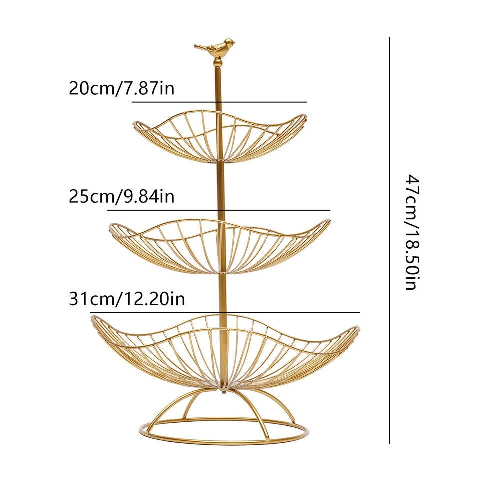 3 Tier Fruit and Vegetable Holder