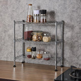 3-Tier Metal Shelving Storage Unit