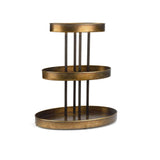 3 Tier Oval Tabletop Display Stand