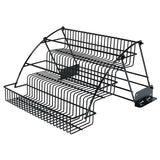 3-Tier Pull-Down Cabinet Spice Rack Organizer