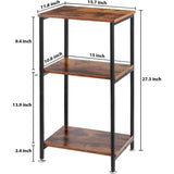 3-Tier Tall Side Table