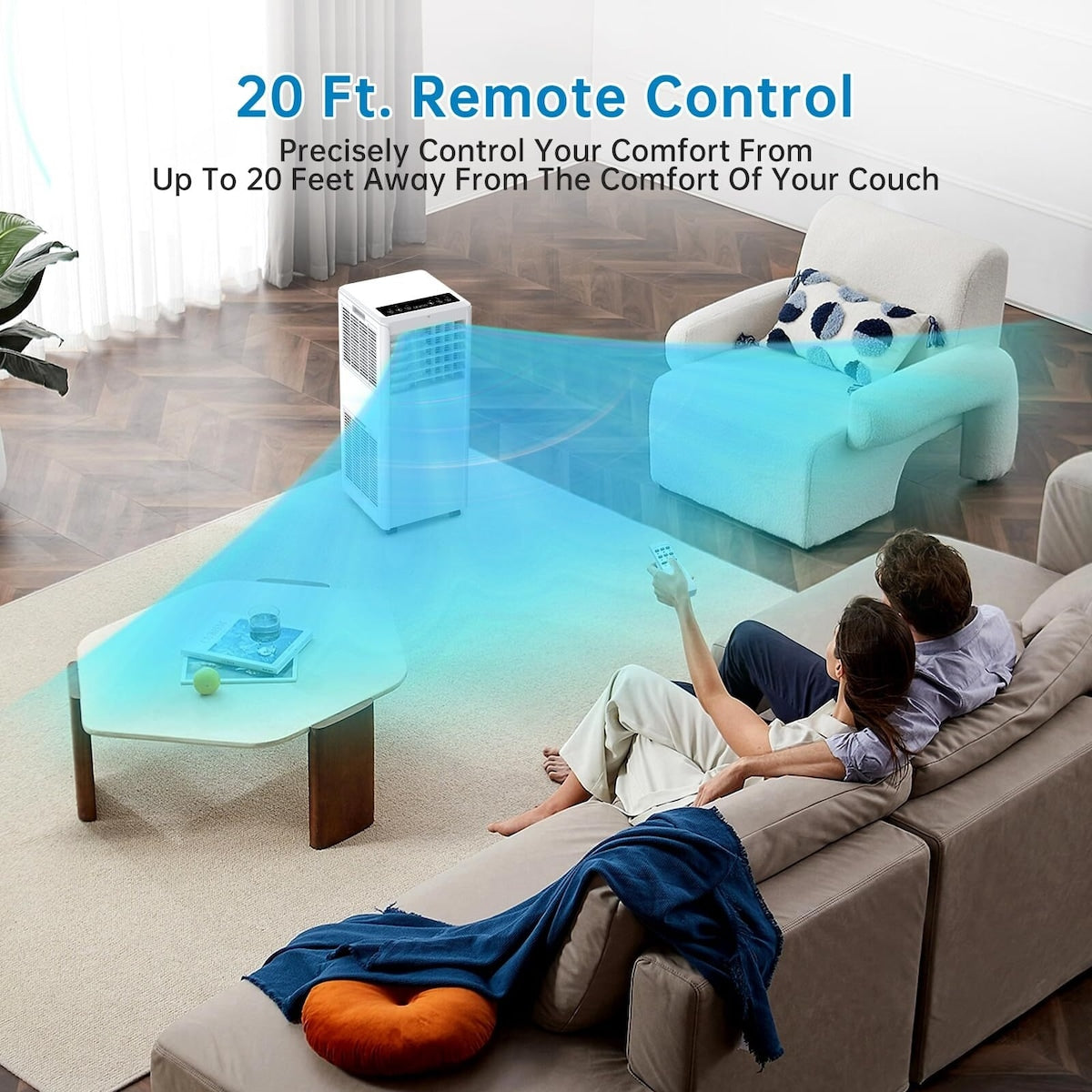 3 i3-in-1 Portable AC with Cooling,Fan,Dehumidifier & Sleep Mode