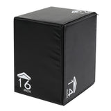 3-in-1 Kids Foam Plyo Box Jump Training, 12''/14''/16'' Height Adjustment - N/A
