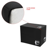 3-in-1 Kids Foam Plyo Box Jump Training, 12''/14''/16'' Height Adjustment - N/A