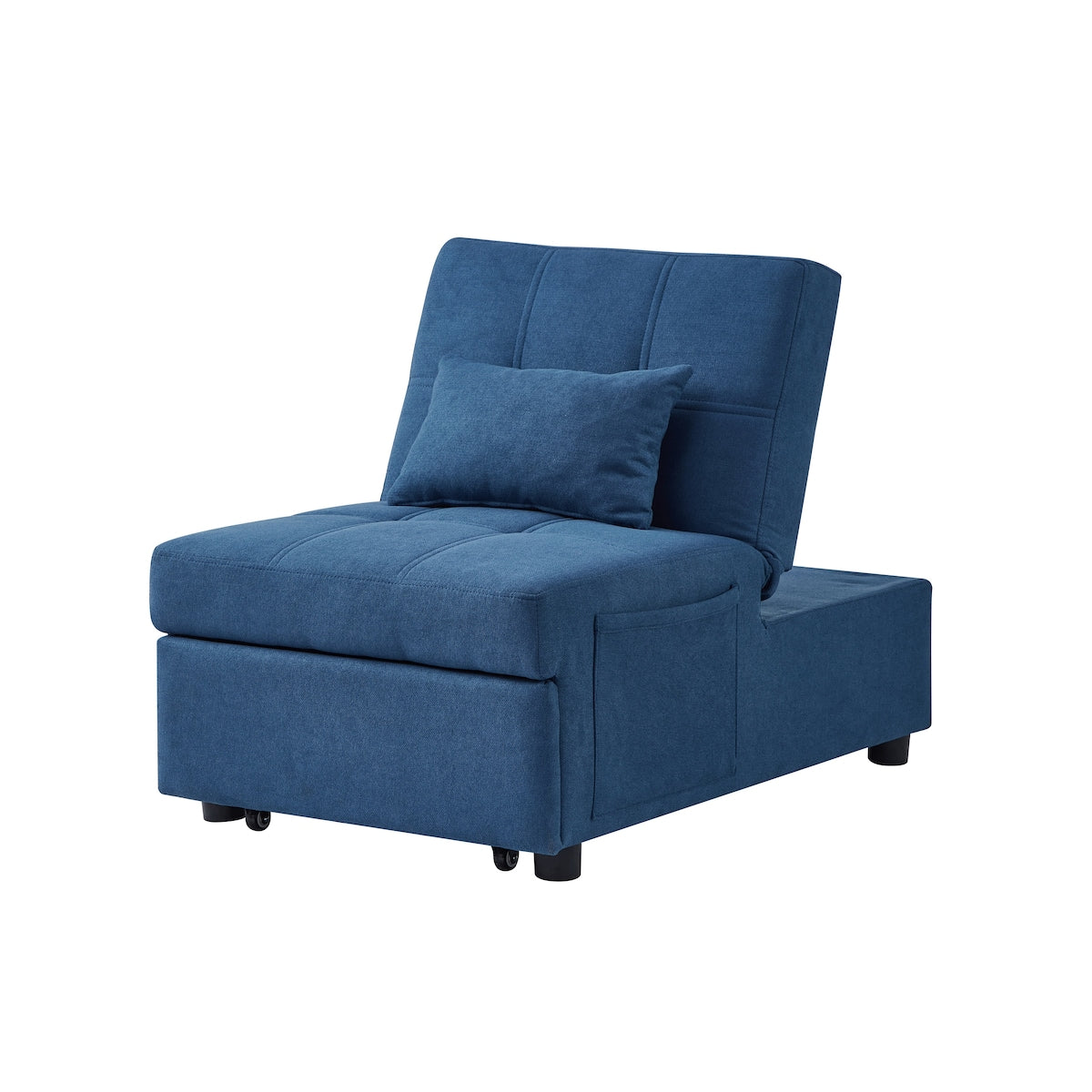 3-in-1 Sofa Bed Chair, Convertible Sleeper Chair Bed,Adjust Backrest Into a Sofa,Lounger Chair,Single Bed