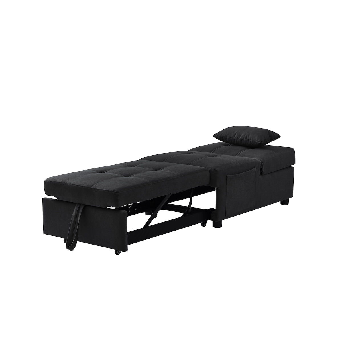 3-in-1 Sofa Bed Chair, Convertible Sleeper Chair Bed,Adjust Backrest Into a Sofa,Lounger Chair,Single Bed