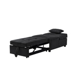 3-in-1 Sofa Bed Chair, Convertible Sleeper Chair Bed,Adjust Backrest Into a Sofa,Lounger Chair,Single Bed