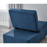 3-in-1 Sofa Bed Chair, Convertible Sleeper Chair Bed,Adjust Backrest Into a Sofa,Lounger Chair,Single Bed