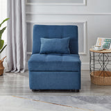 3-in-1 Sofa Bed Chair, Convertible Sleeper Chair Bed,Adjust Backrest Into a Sofa,Lounger Chair,Single Bed
