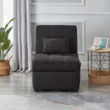 3-in-1 Sofa Bed Chair, Convertible Sleeper Chair Bed,Adjust Backrest Into a Sofa,Lounger Chair,Single Bed
