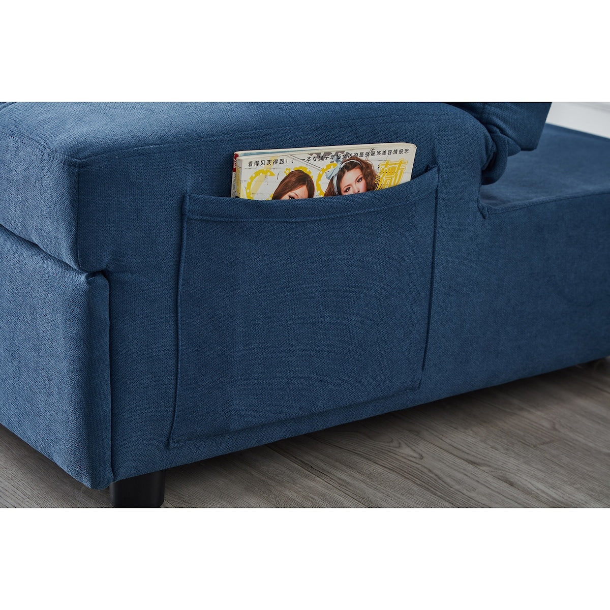 3-in-1 Sofa Bed Chair, Convertible Sleeper Chair Bed,Adjust Backrest Into a Sofa,Lounger Chair,Single Bed