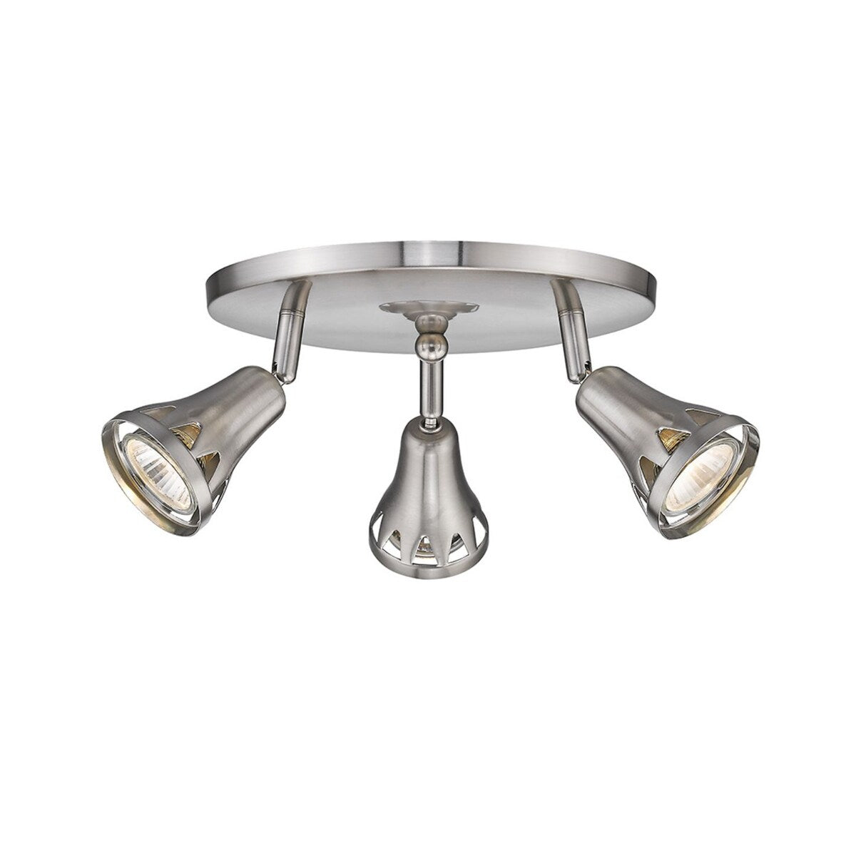 3-light Ceiling Track Spotlight (Bulbs Included)