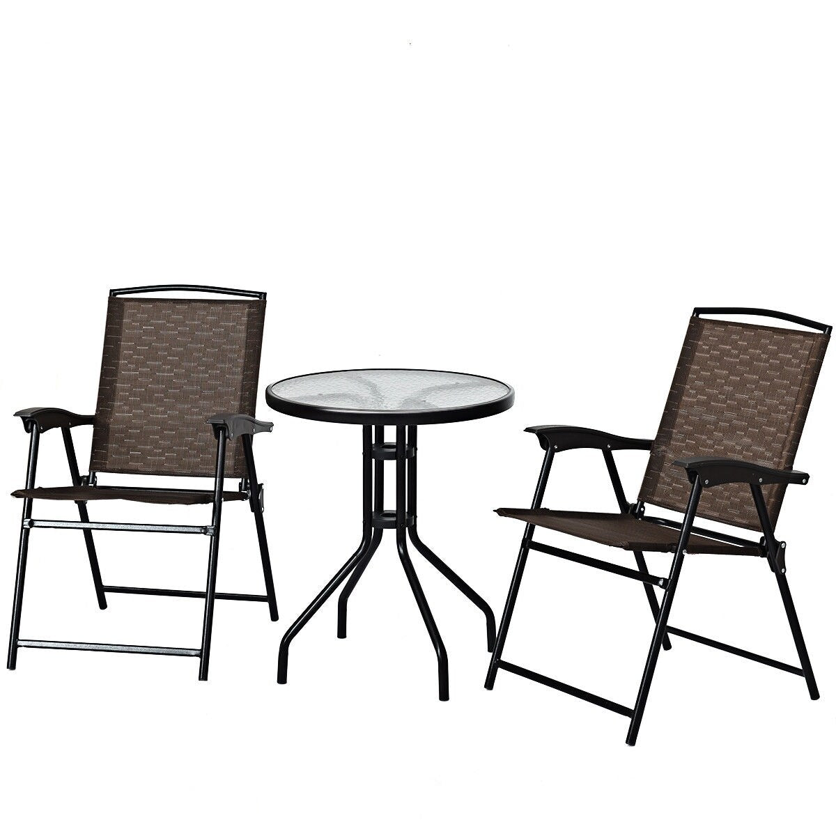 3 pcs Bistro Patio Garden Furniture Set