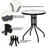 3 pcs Bistro Patio Garden Furniture Set