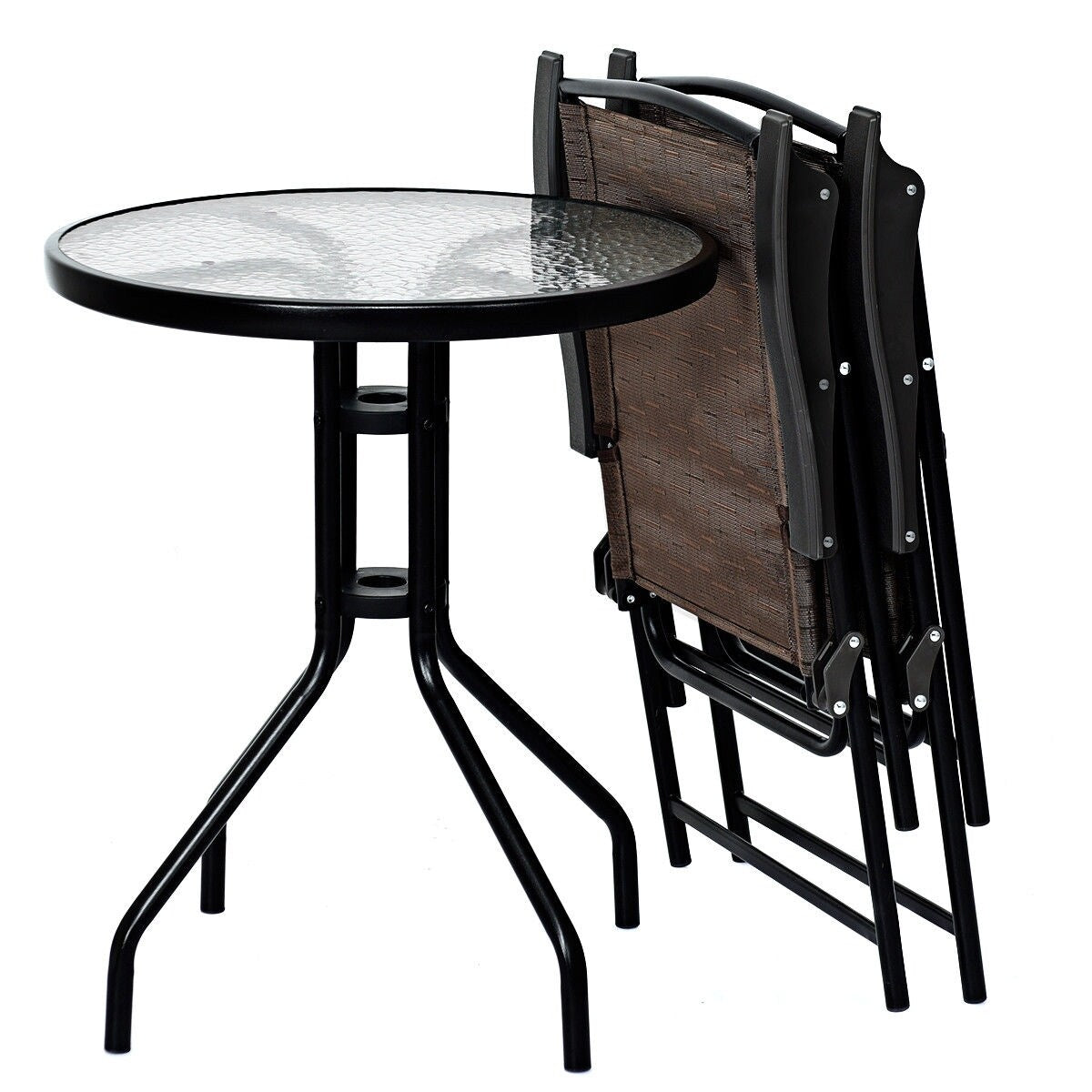 3 pcs Bistro Patio Garden Furniture Set
