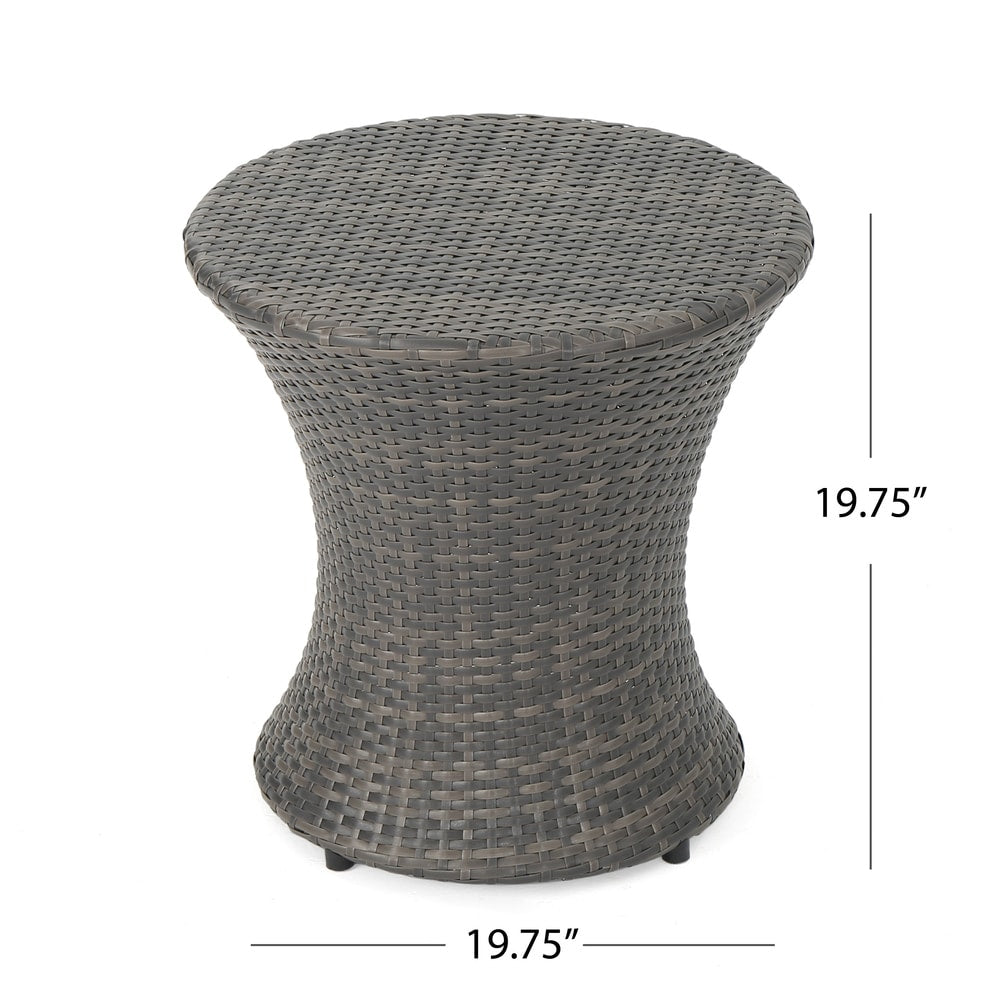 Christopher Knight Home 3-Piece Outdoor Wicker Chat Set with Cushions - N/A