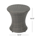Christopher Knight Home 3-Piece Outdoor Wicker Chat Set with Cushions - N/A