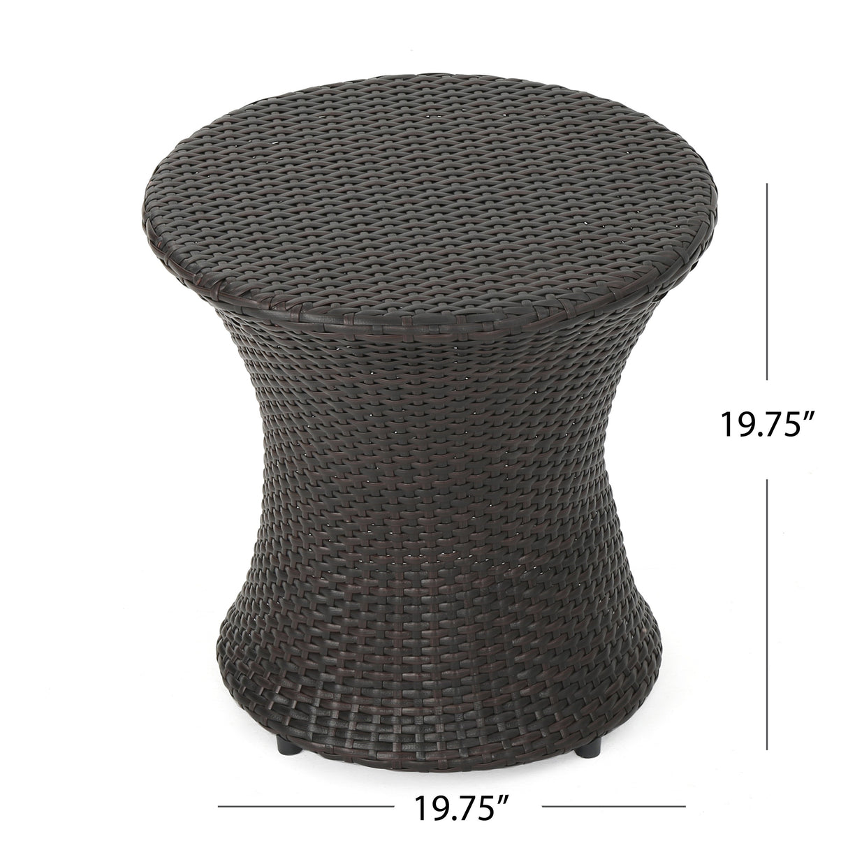 Christopher Knight Home 3-Piece Outdoor Wicker Chat Set with Cushions - N/A