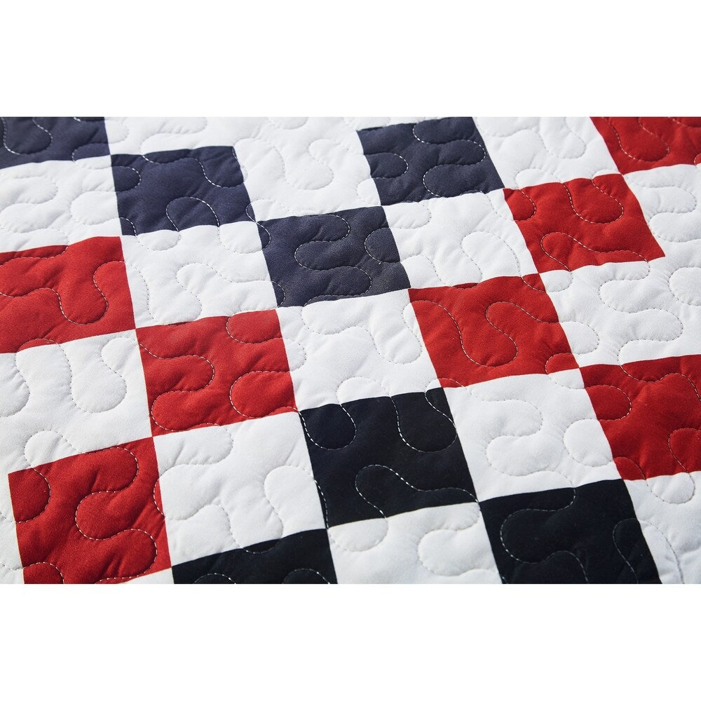 3 piece Oversized King Quilt Set- Sophia