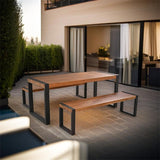 3-pieces Outdoor Dining Table