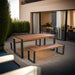 3-pieces Outdoor Dining Table