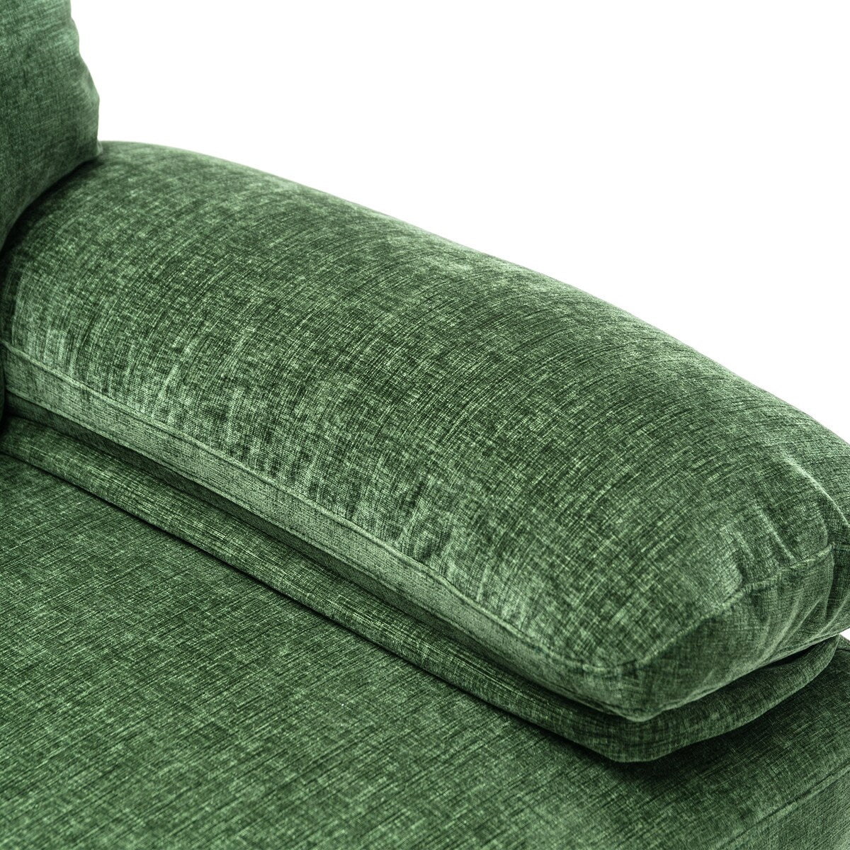 3-seater Sofa L-shape Polyester Padded Sectional Pillow Top Arms Sofa Chaise