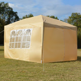 3 x 3m Two Doors & Two Windows Practical Waterproof Right-Angle Folding Tent