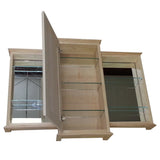 30 x 36 x 30-inch Ashley Triple Series On-the-wall Bath Cabinet and 3.5-inch deep Side Mirrored Niches