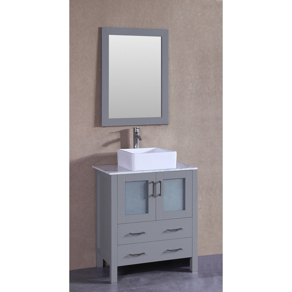 30" Bosconi AGR130CBECM Single Vanity