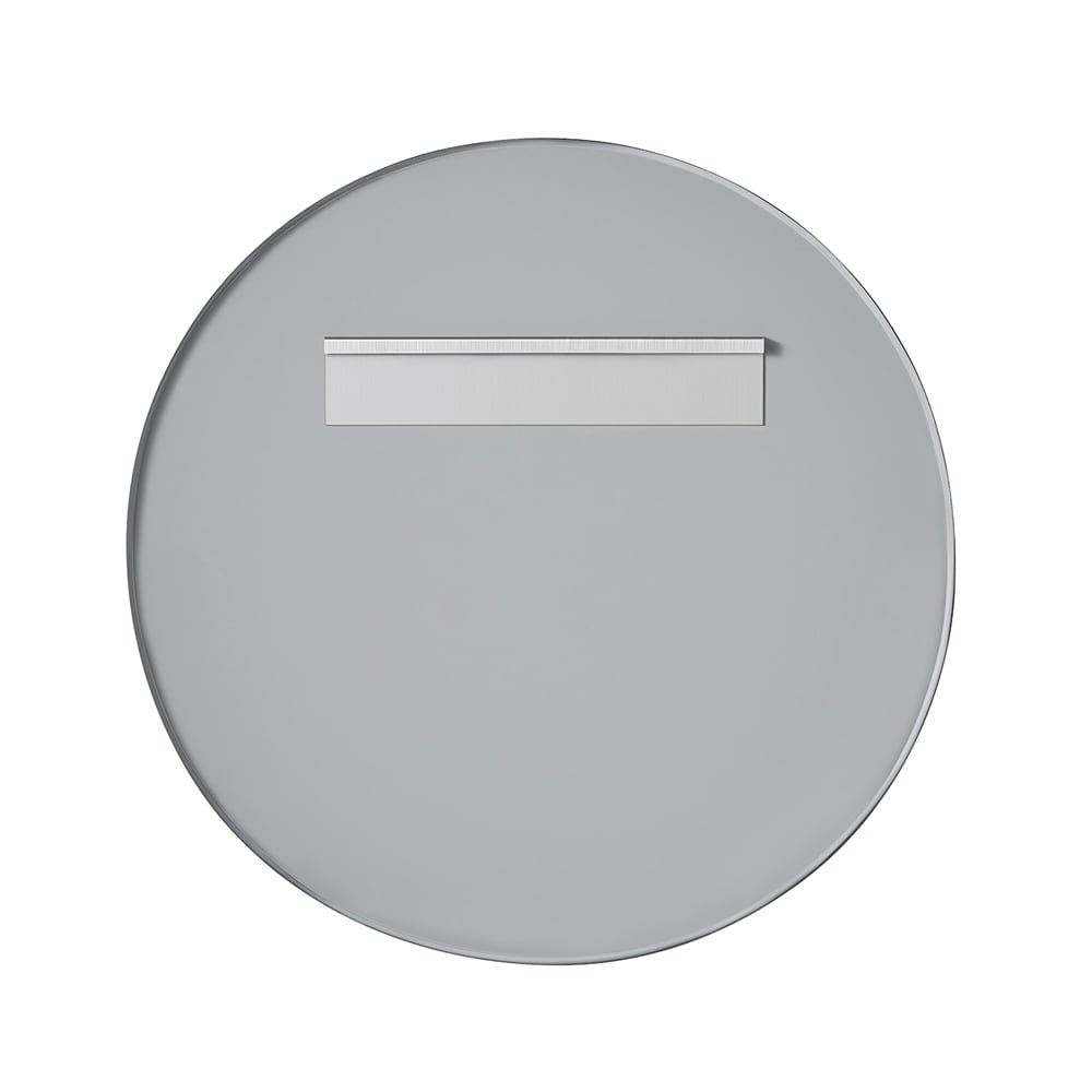 30 Inch Round Mirror - Black