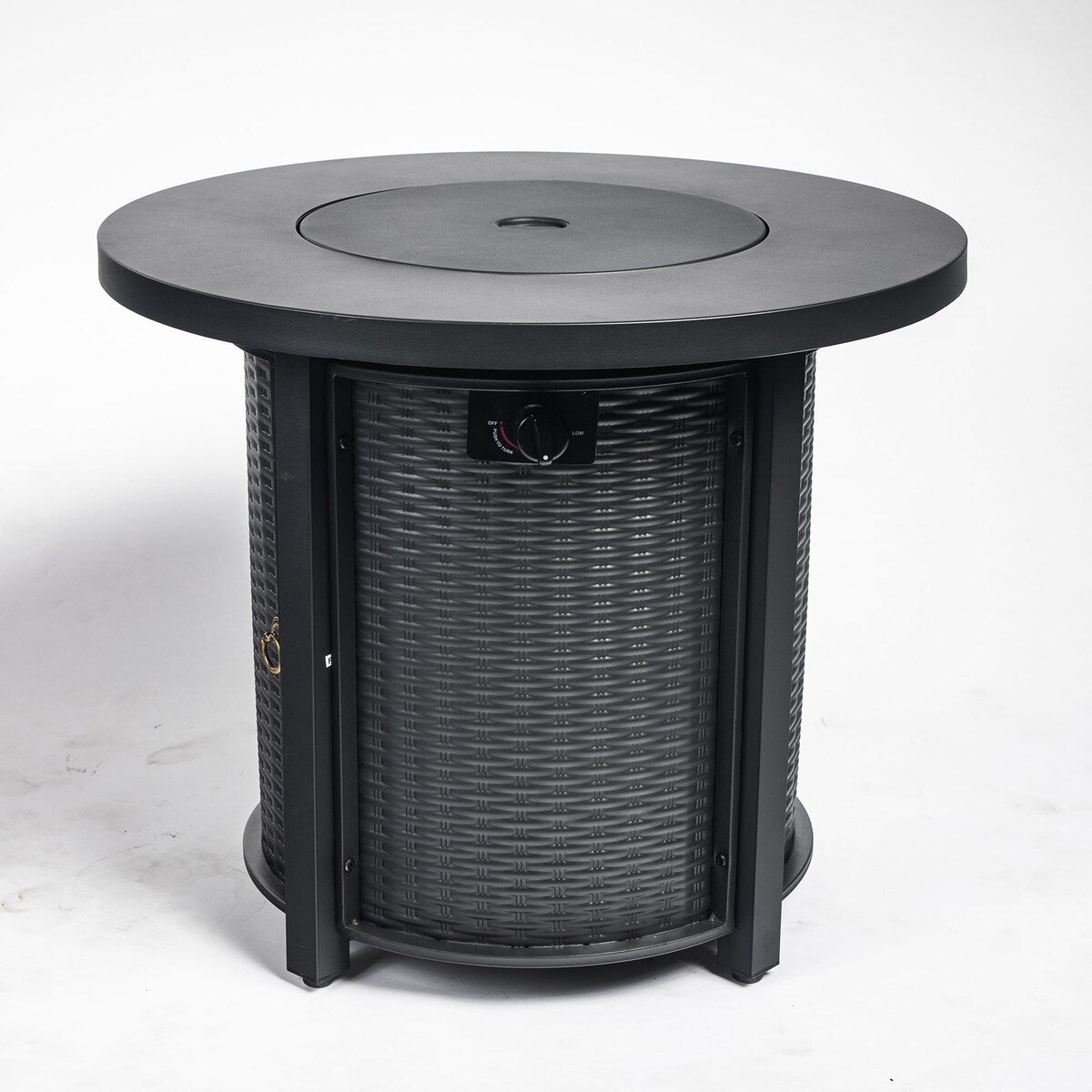 30 inch Propane Round Fire Table 40000BTU Propane Fire Pit Table - 30.00"L * 30.00"W * 24.00