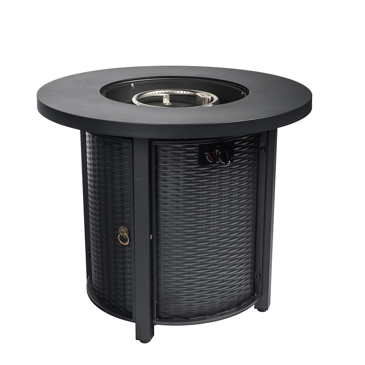 30 inch Propane Round Fire Table 40000BTU Propane Fire Pit Table - 30.00"L * 30.00"W * 24.00