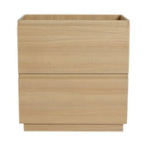 30" Bathroom Vanities with Single Sink Combo, Modern Undermount Bathroom Sink Cabinet with Double drawer,Freestanding