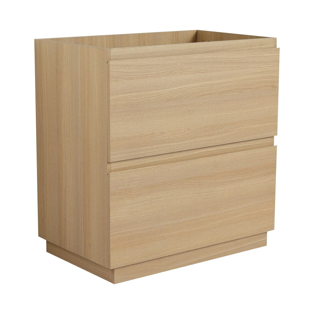 30" Bathroom Vanities with Single Sink Combo, Modern Undermount Bathroom Sink Cabinet with Double drawer,Freestanding
