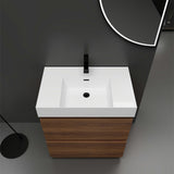 30" Bathroom Vanities with Single Sink Combo,Engineering wood