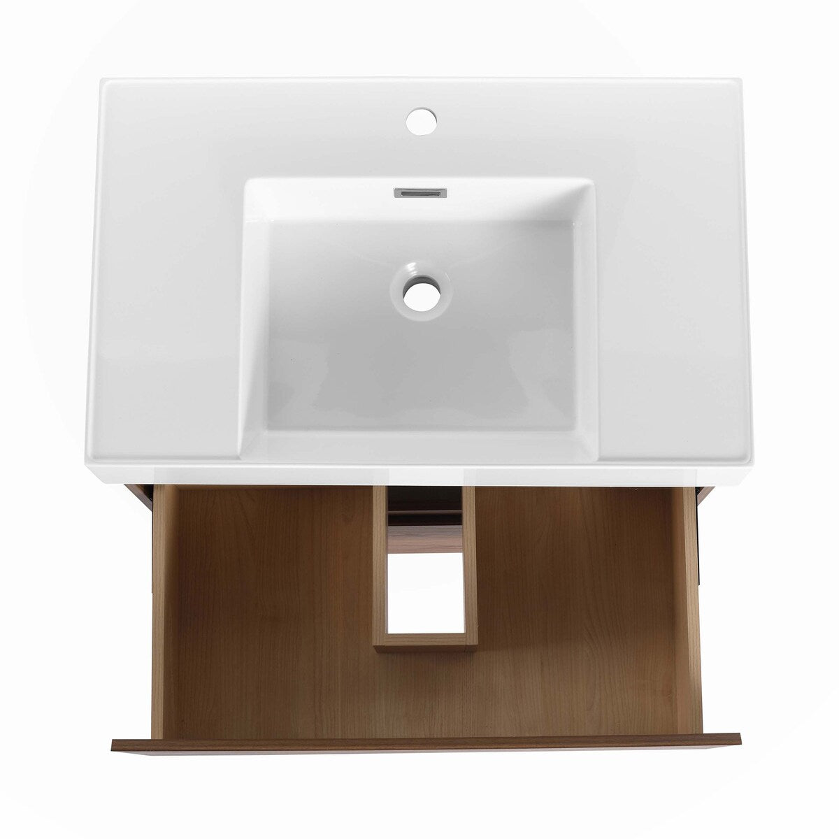 30" Bathroom Vanities with Single Sink Combo,Engineering wood