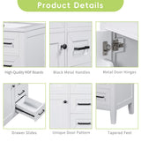 30" Bathroom Vanity with Sink Combo,Bathroom Cabinet with Drawers