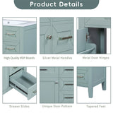 30" Bathroom Vanity with Sink Combo,Bathroom Cabinet with Drawers