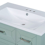 30" Bathroom Vanity with Sink Combo,Bathroom Cabinet with Drawers