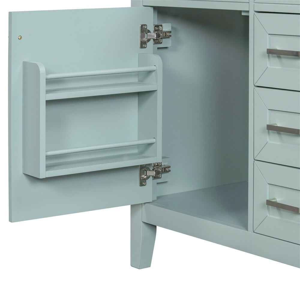 30" Bathroom Vanity with Sink Combo,Bathroom Cabinet with Drawers