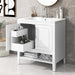 30" Bathroom Vanity with Sink, Multi-functional Bathroom Cabinet with Doors and Drawers