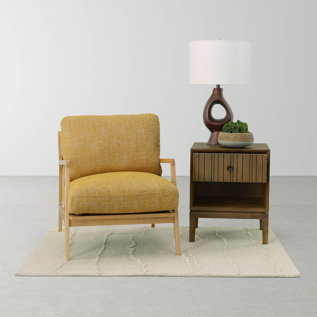 30" Wide Arm Chair, Sage
