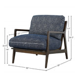 30" Wide Arm Chair, Sage