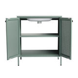 30'' Freestanding Bathroom Vanity in Mint Green With Gel Sink