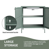 30'' Freestanding Bathroom Vanity in Mint Green With Gel Sink